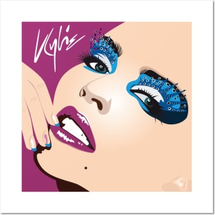 Kylie Minogue Pop Art Album Cover Wow Posters and Art